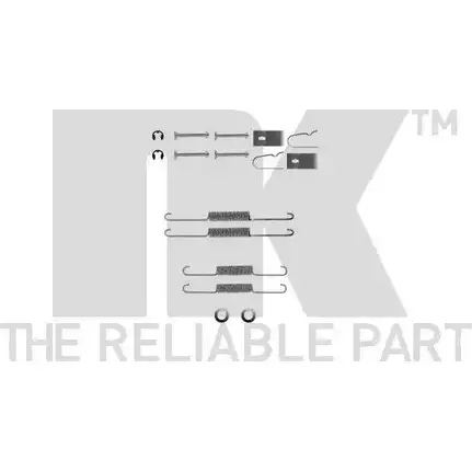 Ремкомплект тормозных колодок NK 0MB Z2 1253830 7932578
