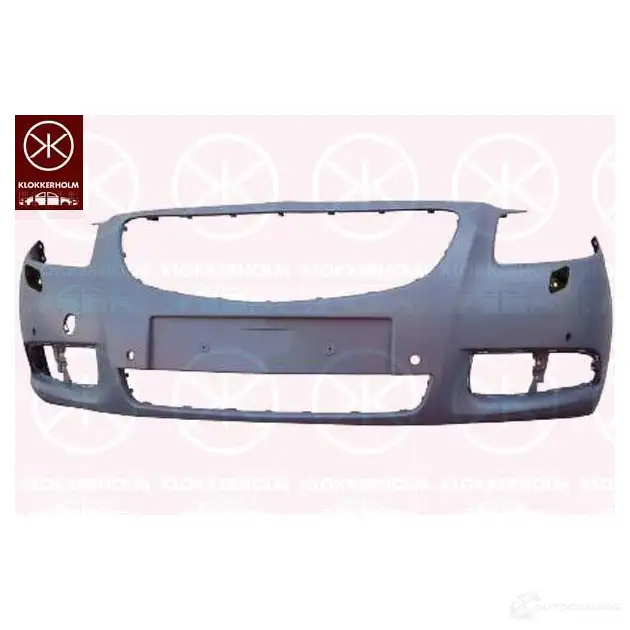 Бампер KLOKKERHOLM 853852 5079904A1 TX 2KQM изображение 0