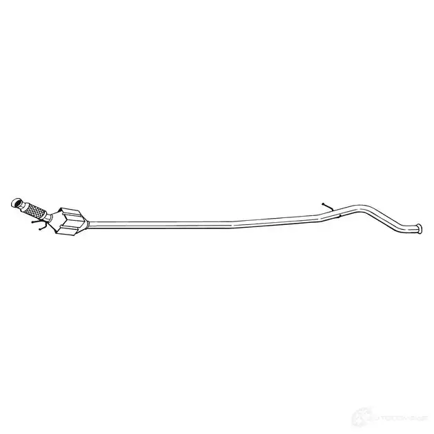 Бампер KLOKKERHOLM D68IT L 1437942957 1302901A1 изображение 0