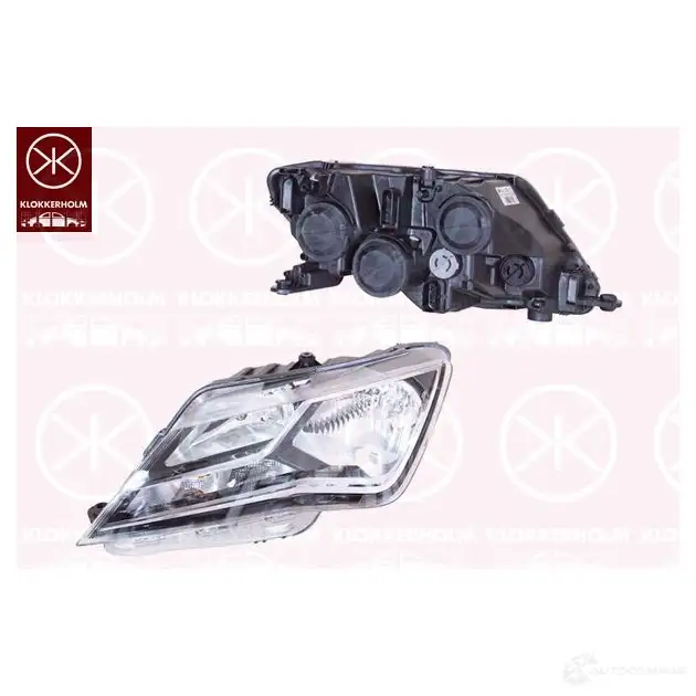 Радиатор охлаждения двигателя KLOKKERHOLM 7513302004 858361 4GTO 3