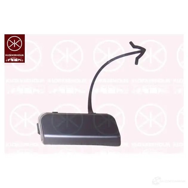 Заглушка бампера KLOKKERHOLM NX XS7 9545920 863838