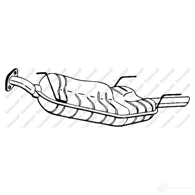 Топливный бак KLOKKERHOLM 843180 2020006 F21B C37