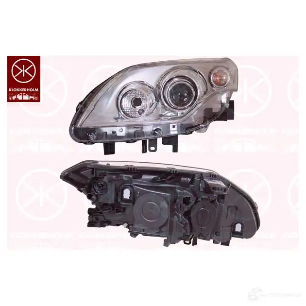 Фара KLOKKERHOLM 1 8KZ3D 60560143A1 856671 изображение 0
