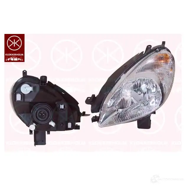 Фара KLOKKERHOLM 840780 M 708E 05360122A1 изображение 0