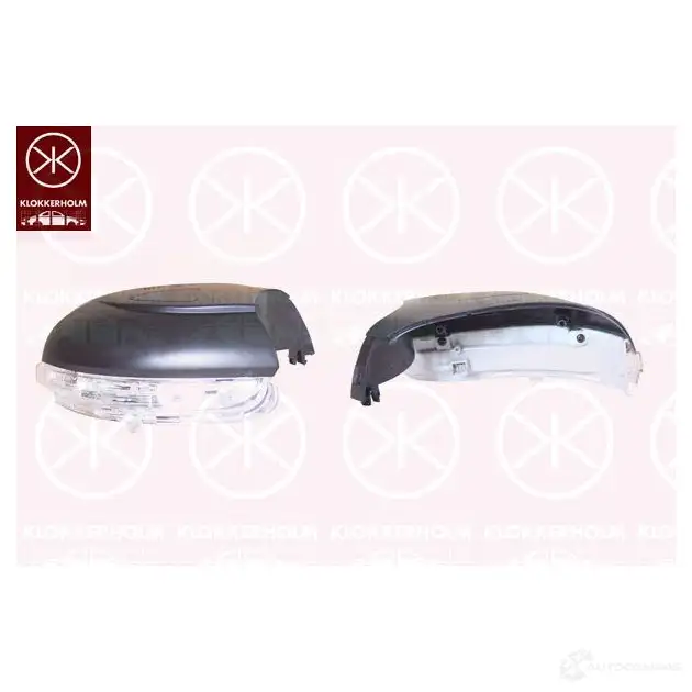 Корпус наружного зеркала KLOKKERHOLM 95341056 ZDJ1W K4 863071 изображение 0