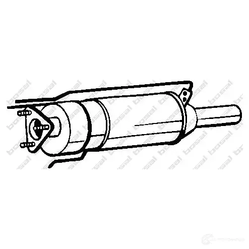 Кронштейн крепления бампера KLOKKERHOLM OY4H22 8 2012931 842995