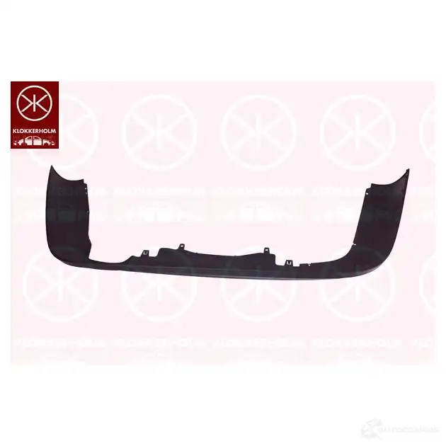 Юбка бампера KLOKKERHOLM 9540968A1 863648 2A G2GB