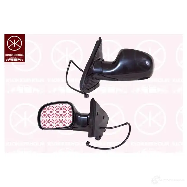 Зеркало боковое наружное KLOKKERHOLM 09131041 841357 W8M VAY
