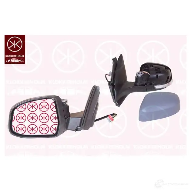 Зеркало боковое наружное KLOKKERHOLM F1KN EEG 846242 25561032