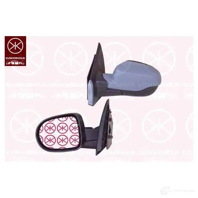 Зеркало боковое наружное KLOKKERHOLM R 2WA80 855937 60331046
