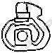 Резинка глушителя KLOKKERHOLM 1424241572 255-026 M7E1SC M изображение 0