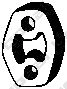 Резинка глушителя KLOKKERHOLM 255-047 IW 3EPR9 1424984003