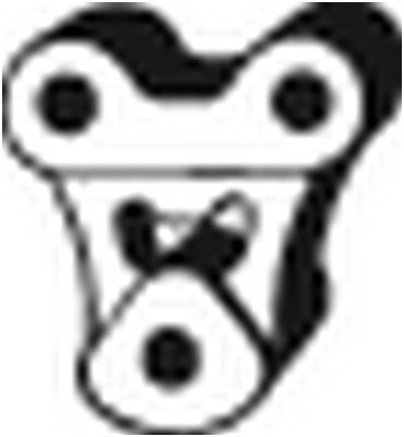 Резинка глушителя KLOKKERHOLM VZHR UF 1440728458 255-502