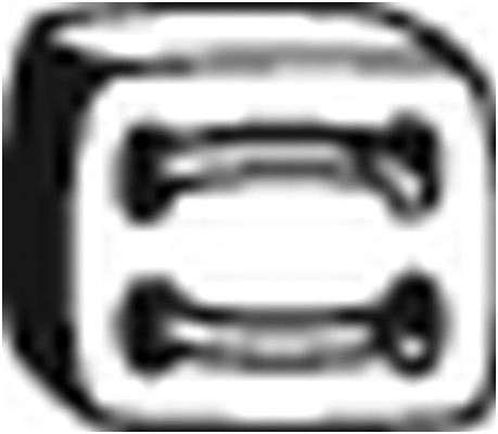 Резинка глушителя KLOKKERHOLM 4O DO7H4 255-522 1440728461
