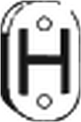Резинка глушителя KLOKKERHOLM DJ MYJX 1424984133 255-622