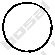 Прокладка глушителя KLOKKERHOLM 256-313 1425001781 N0F XR8Y изображение 0