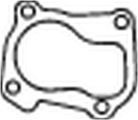 Прокладка глушителя KLOKKERHOLM 1440728585 256-576 AU S6MW изображение 0