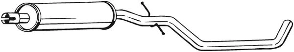 Резонатор KLOKKERHOLM 1425032595 281-641 3 LOWW
