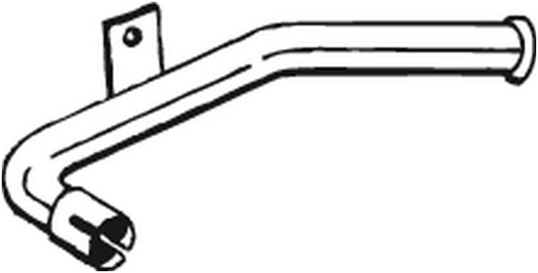 Выхлопная труба глушителя KLOKKERHOLM 1440729180 KY WS3 383-115 изображение 0