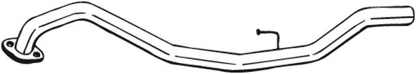 Выхлопная труба глушителя KLOKKERHOLM 440-095 RI9 2F1M 1440729189 изображение 0