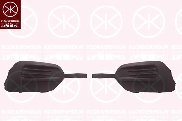 Решетка бампера KLOKKERHOLM 5071910A1 9T 0QX7E 1440729232