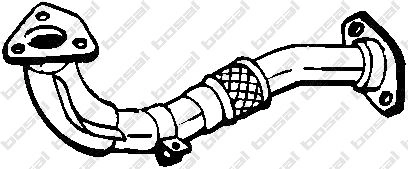 Выхлопная труба глушителя KLOKKERHOLM E67 ZN 1424287545 700-007 изображение 0