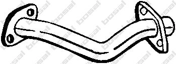 Выхлопная труба глушителя KLOKKERHOLM 1440729457 700-095 75DC F изображение 0