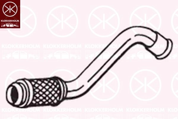 Выхлопная труба глушителя KLOKKERHOLM X CANY81 700-227 1440729477 изображение 0