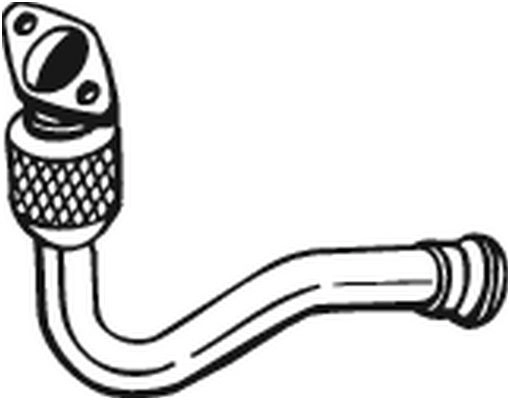 Выхлопная труба глушителя KLOKKERHOLM 713-307 TUT4X KB 1440729496 изображение 0