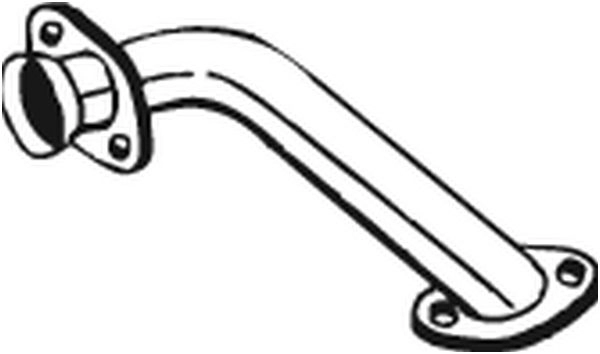 Выхлопная труба глушителя KLOKKERHOLM SJH1IK P 722-195 1440729503 изображение 0