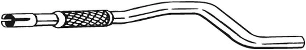 Выхлопная труба глушителя KLOKKERHOLM JX A8H9 1440729543 740-003 изображение 0