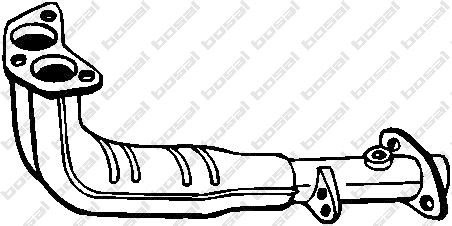 Выхлопная труба глушителя KLOKKERHOLM 750-031 USJ K8 1424287628