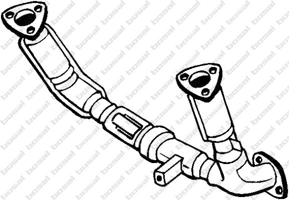 Выхлопная труба глушителя KLOKKERHOLM 750-037 1424287629 I Y3F2UY