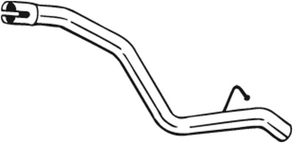 Выхлопная труба глушителя KLOKKERHOLM 750-173 1424287648 H6YC7 6