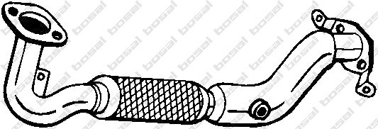 Выхлопная труба глушителя KLOKKERHOLM Q IBCF 750-273 1440729582 изображение 0