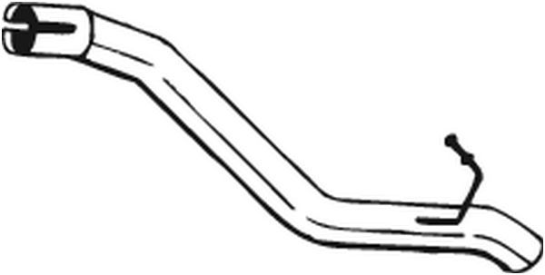 Выхлопная труба глушителя KLOKKERHOLM 1424287663 750-275 UDO 9V изображение 0
