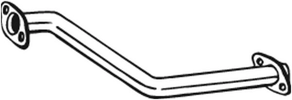Выхлопная труба глушителя KLOKKERHOLM 750-277 1440729583 EIKN 3S