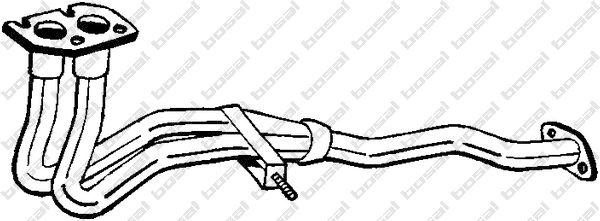 Выхлопная труба глушителя KLOKKERHOLM 789-133 1424287733 JLJSN E4