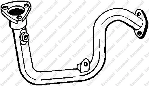 Выхлопная труба глушителя KLOKKERHOLM 791-015 EJMS IBC 1424287736 изображение 0
