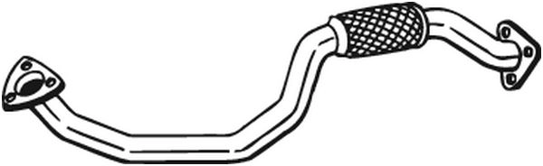 Выхлопная труба глушителя KLOKKERHOLM 800-071 1440729773 1YM 174R изображение 0