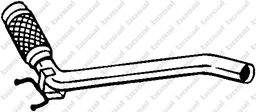 Выхлопная труба глушителя KLOKKERHOLM KEW2UL S 1424287760 800-201 изображение 0