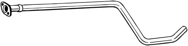 Выхлопная труба глушителя KLOKKERHOLM 1440729789 800-211 V5W SH изображение 0