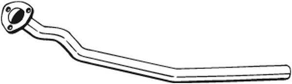 Выхлопная труба глушителя KLOKKERHOLM 801-155 1424287767 Z GTTI
