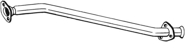 Выхлопная труба глушителя KLOKKERHOLM 1424287792 B9VI 8 823-011