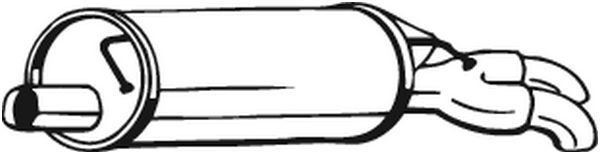 Глушитель KLOKKERHOLM 4H JGU 105-009 1440730553