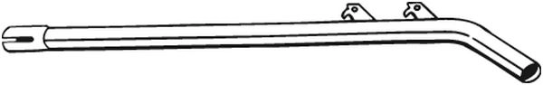 Выхлопная труба глушителя KLOKKERHOLM XVZ 1T 1440729979 851-173 изображение 0