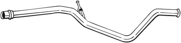 Выхлопная труба глушителя KLOKKERHOLM 852-375 1440729985 YMC 5JID
