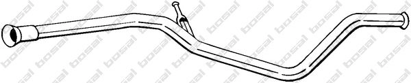Выхлопная труба глушителя KLOKKERHOLM 870-137 1424287896 S37 3P