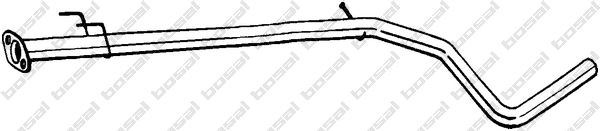 Выхлопная труба глушителя KLOKKERHOLM W JOF2OS 1424287940 900-051 изображение 0