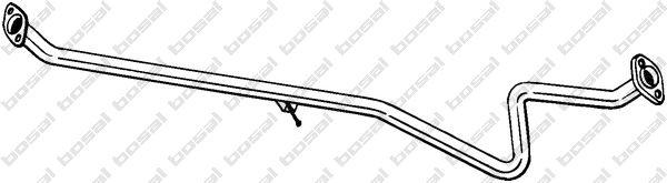 Выхлопная труба глушителя KLOKKERHOLM 1Z1 XZP7 1440730054 900-059 изображение 0